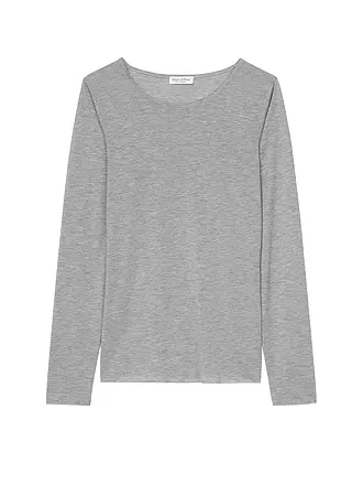 MARC O'POLO | Langarmshirt
Marque : MARC O'POLO
Couleur : noir
Catégories : Mode, Femme

Longueur des manches : Manches longues
Encolure : Col rond
Matière : Jersey, Lyocell, Tencel
Motif : Uni
Coupe (vêtements d'extérieur) : Regular
Style : Casual, Pure | grau